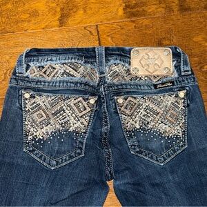 Miss Me Y2K Signature Boot Cut Jeans 26